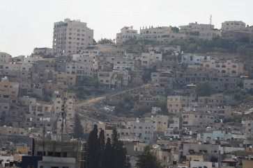 Buildings and streets of Jenin refugee camp amid an ongoing Israeli military operation in Jenin in the Israeli-occupied West Bank, on Nov. 19, 2025.