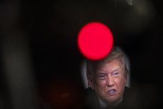 Toughen up: United States President Donald Trump participates in a call with US service members on Thursday, Nov. 27, Thanksgiving Day, from his Mar-a-Lago club in Palm Beach, Florida, the US.