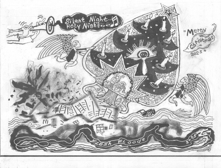 Christmas 2025 cartoon