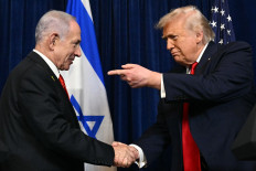 Unshakable alliance?: United States President Donald Trump (right) welcomes Israeli Prime Minister Benjamin Netanyahu on Monday, Dec. 29, 2025, ahead of a joint press conference at Mar-a-Lago, his private residence in Palm Beach, Florida, the US.