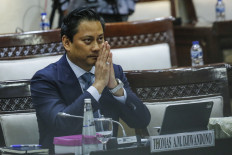 Prepared for it: Bank Indonesia (BI) deputy governor nominee Thomas &ldquo;Tommy&rdquo; Djiwandono attends a confirmation hearing on Jan. 26, 2026 at House of Representatives Commission XI overseeing financial affairs at the Senayan Legislative Complex in Central Jakarta. Tommy, who currently serves as deputy finance minister, was one of three candidates proposed by President Prabowo Subianto for the post.