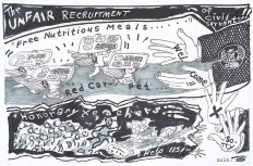 injustice for honorary teachers cartoon