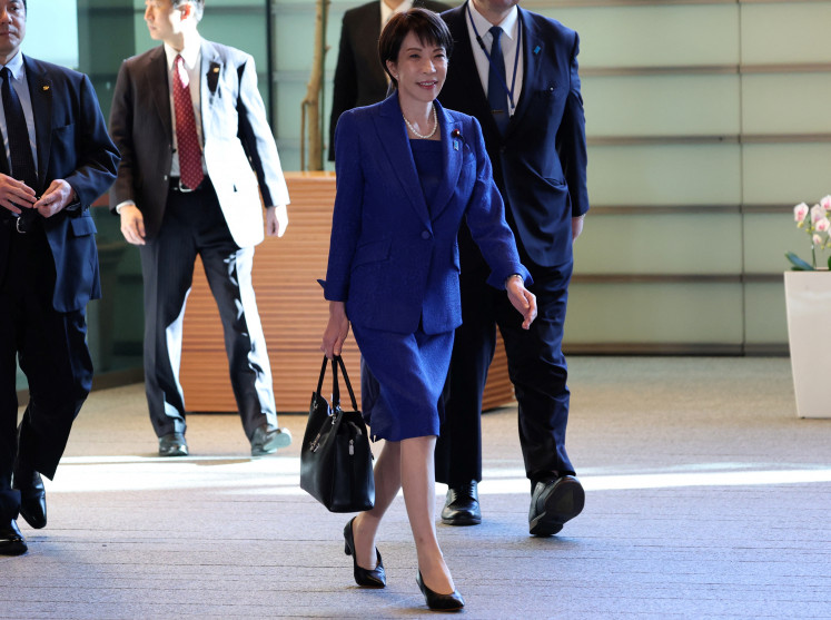 Japanʼs Prime Minister Sanae Takaichi  arrives on Jan. 23, 2026 at the Prime Minister&rsquo;s Office in Tokyo.