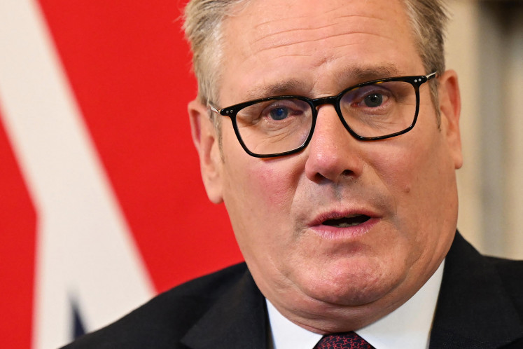 Struggling leadership: Britainʼs Prime Minister Keir Starmer speaks with emotion on Sept. 16, 2025, at 10 Downing Street in London.