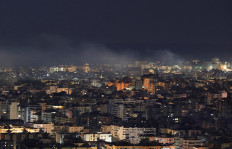 Smoke rises after Israeli strikes in Beirut's southern suburbs, Lebanon, March 2, 2026.