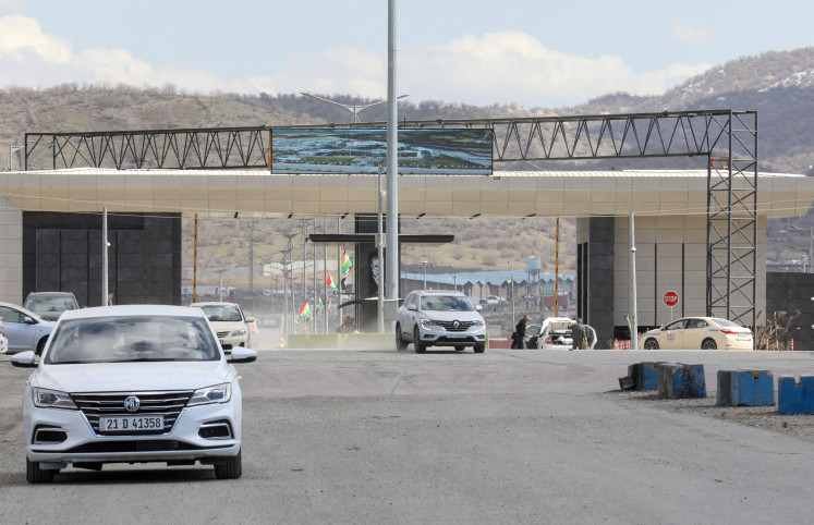 A view of the Bashmakh Border Crossing between Iraq and Iran amid heightened regional tensions following US and Israeli strikes on Iran, in Penjwen on the outskirts of Sulaymaniyah in the Kurdistan Region of Iraq, March 1, 2026.