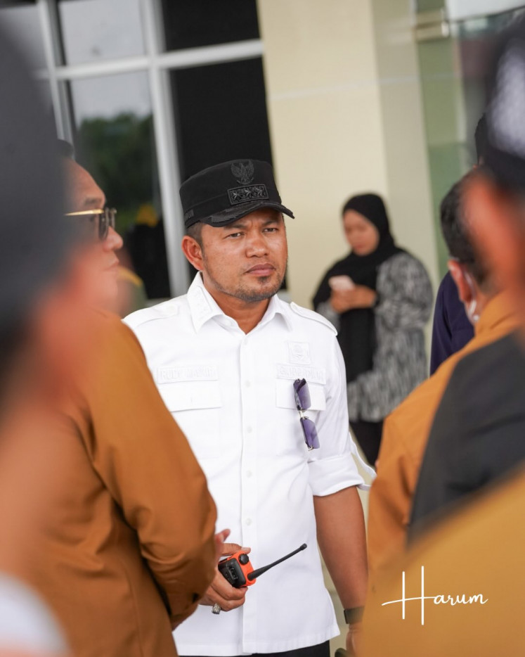 East Kalimantan governor Rudy Mas'ud.