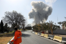 Smoke rises following an explosion in Tehran, Iran on March 5, 2026, amid the United States-Israeli conflict with Iran.