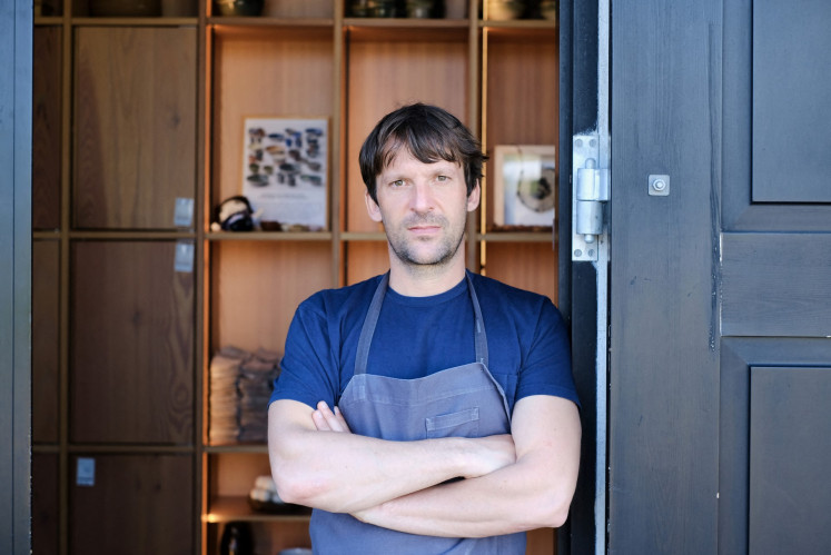 Rene Redzepi, chef and co-owner of the World class Danish restaurant Noma is pictured on May 31, 2021 in Copenhagen. 