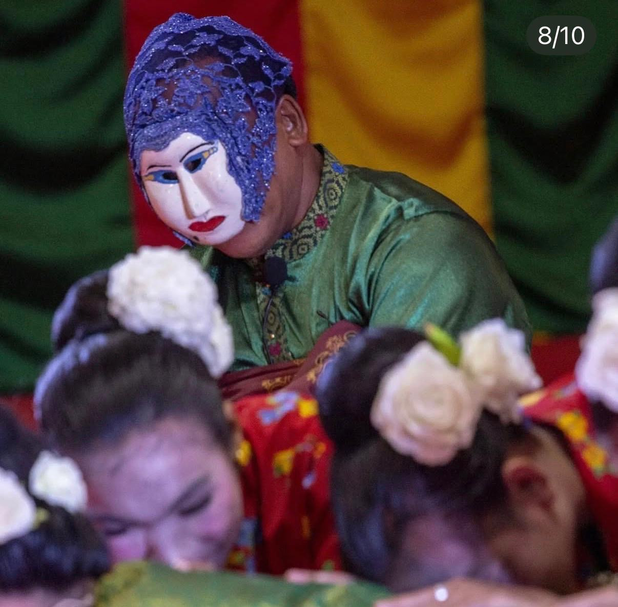 On Panjang Island in Batam, Riau Islands province, the Pantai Basri Troupe keeps the centuries-old tradition of Mak Yong theater alive through regular performances.
