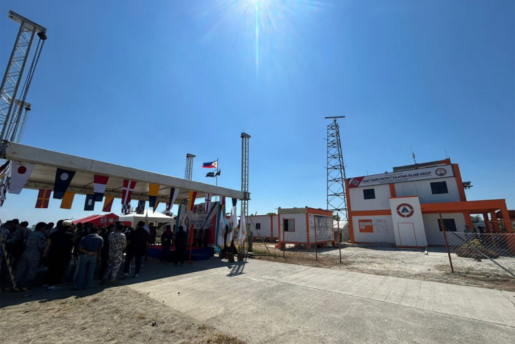 This photo shows the Philippine Coast Guard (PCG) command center on Thitu Island in the South China Sea on April 9, 2026. The Philippine Coast Guard unveiled on April 9 its first dedicated command center in the Spratly island chain, a flashpoint in the disputed South China Sea that has been the site of repeated confrontations with Chinese vessels.