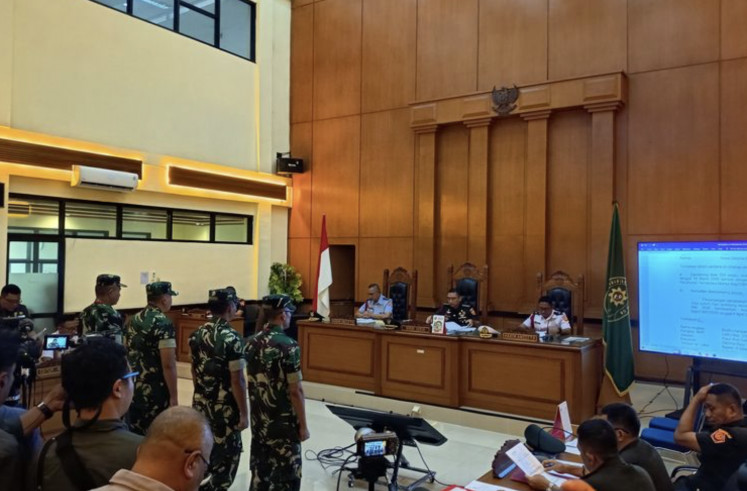 Military prosecutors charged four Indonesian Military (TNI) officers on April 29, 2025, for their alleged  involvement in an acid attack on rights activist Andrie Yunus.