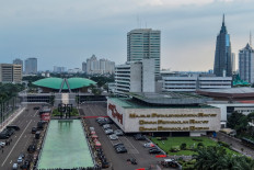 The Senayan legislative complex in Central Jakarta is seen in this picture taken on May 1.