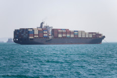 Vessels in the Strait of Hormuz near Bandar Abbas, Iran, May 4, 2026. 