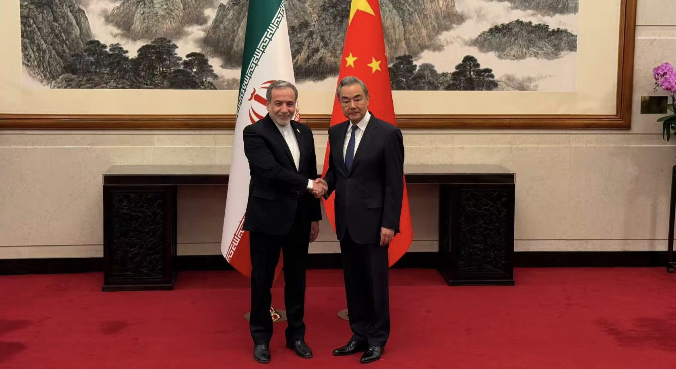 Iranian Foreign Minister Abbas Araghchi met his Chinese counterpart Wang Yi for talks in Beijing on May 6, 2026.