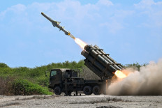 A Japan&rsquo;s Type 88 surface-to-ship missile system is launched during the maritime strike of Balikatan exercise in Paoay, Ilocos Norte on May 6, 2026.