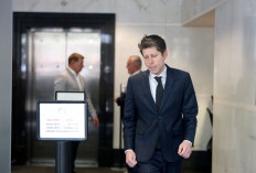 OpenAI CEO Sam Altman arrives at the federal courthouse, as the trial in Elon Musk's lawsuit over OpenAI's for-profit conversion continues, in Oakland, US, on May 14, 2026.