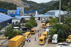 Rescuers work at the site following a gas explosion at Liushenyu coal mine in Qinyuan county, Shanxi province, China on May 23, 2026. 