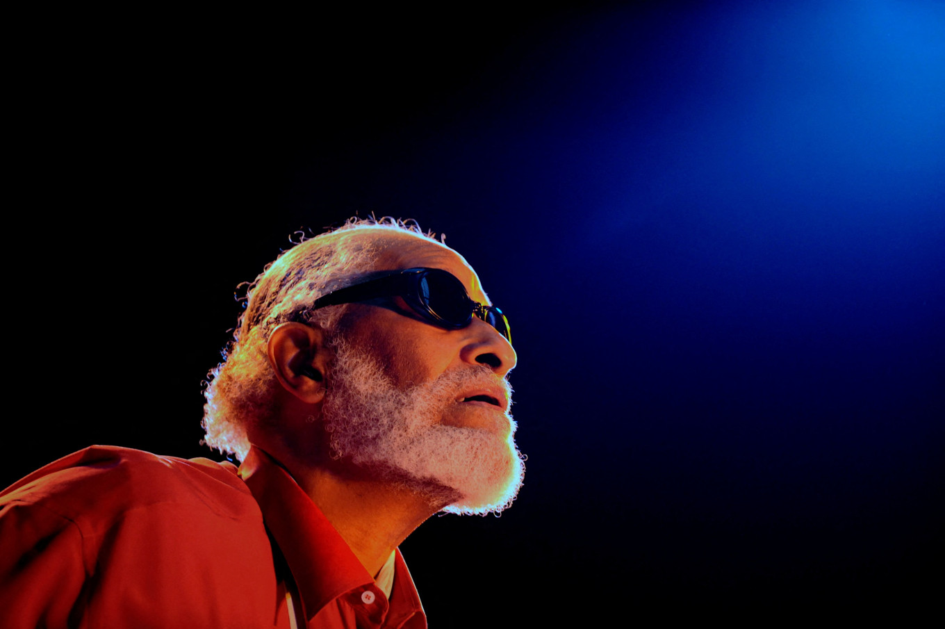 US jazz legend Sonny Rollins performs on the sixth night of the Vitoria-Gasteiz Jazz Festival, in Vitoria, Spain, July 18, 2008. 