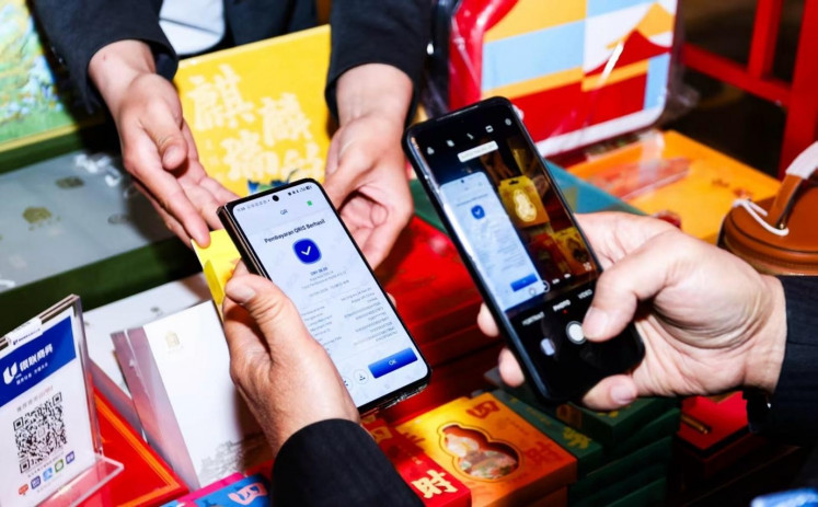 Cross-border QRIS payment system breaks barriers between Indonesia and China, as it seamlessly allows merchants and customers in both countries to be able to do transactions through UnionPay's cross-border payment network. (Courtesy of UnionPay International)
