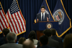 US Federal Reserve Chairman Kevin Warsh holds a press conference at the Federal Reserve Board Building in Washington, DC, on June 17, 2026.