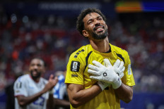 Cape Verde's Vozinha celebrates after the 2026 FIFA World Cup Group H match between Spain and Cape Verde at Atlanta Stadium in Atlanta, the United States on June 15, 2026.