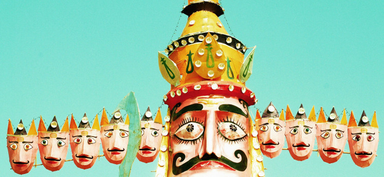 Hindu epics in a Muslim majority nation