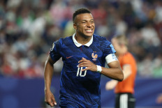 France's forward #10 Kylian Mbappe reacts during the 2026 World Cup Group I football match between France and Iraq at the Philadelphia Stadium in Philadelphia, US, on June 22, 2026. 