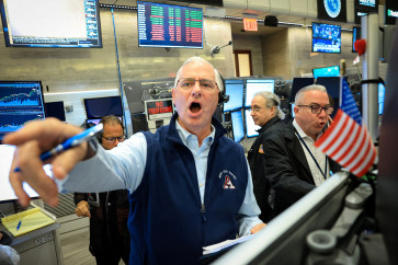 Futures-options traders work on the floor at the New York Stock Exchange's NYSE American (AMEX) in New York City, US, on June 22, 2026.