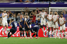 Argentina's forward #10 Lionel Messi attempts a free-kick and scores his team's third goal during the 2026 World Cup Group J football match between Jordan and Argentina at the Dallas Stadium in Arlington on June 27, 2026.