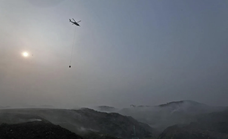 The Jatiwaringin landfill in the Tangerang district, Banten has been on fire since June 30, 2026.
