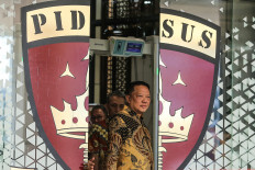 Assistant Attorney General for Special Crimes (Jampidsus) Febrie Adriansyah walks out of the Attorney General's Office (AGO) special crimes division building in South Jakarta ahead of a press briefing on July 10, 2026. Febrie denied allegations of his involvement in a corruption case pertaining to the coal supply to PLN.