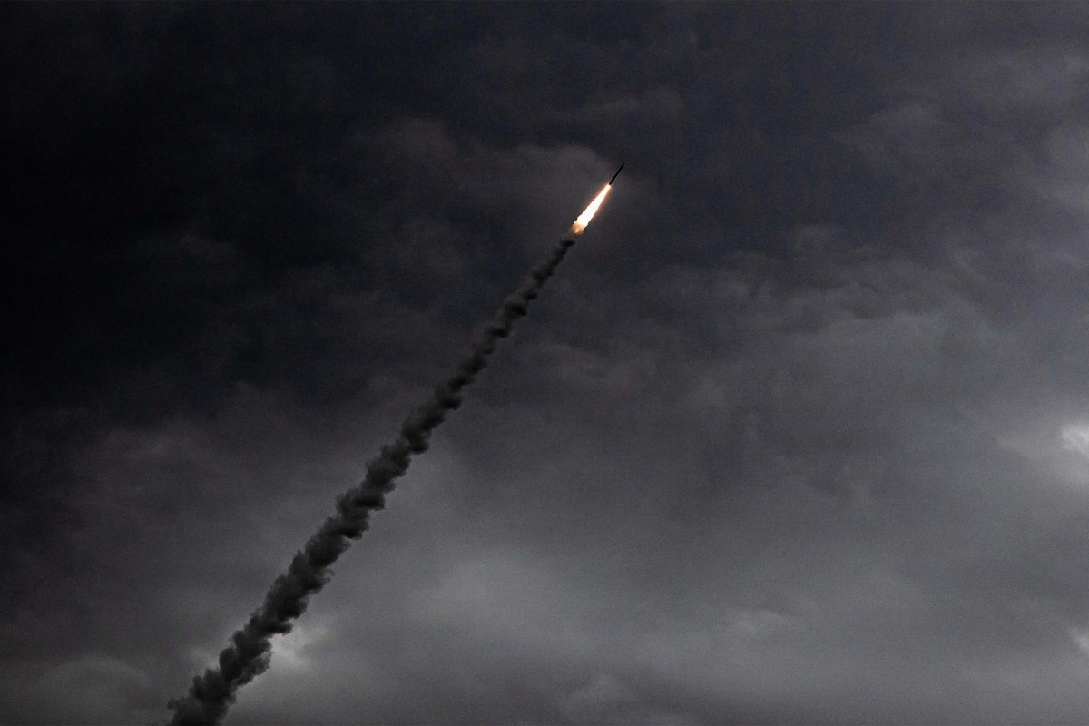 In this US Army handout photo released by US Central Command public affairs, US forces conduct air defence operations in the US Central Command area of responsibility during Operation Epic Fury on April 2, 2026. 