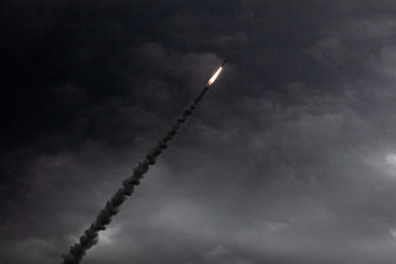 In this US Army handout photo released by US Central Command public affairs, US forces conduct air defence operations in the US Central Command area of responsibility during Operation Epic Fury on April 2, 2026. 