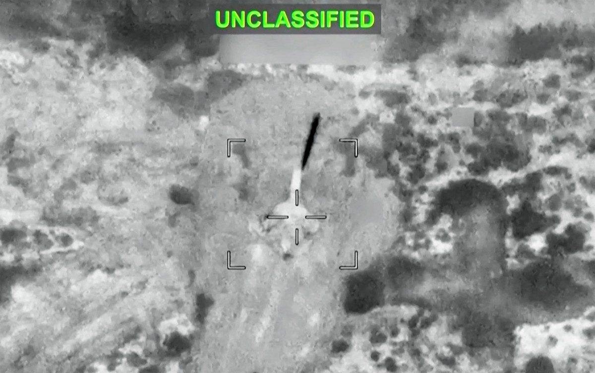 This screen grab taken from video footage shared by the US Central Command on social media platform X and made available via AFPTV on July 13, 2026 purportedly shows US strikes against Iranian military installations. 