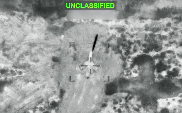 This screen grab taken from video footage shared by the US Central Command on social media platform X and made available via AFPTV on July 13, 2026 purportedly shows US strikes against Iranian military installations. 