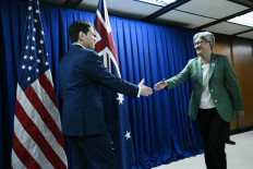 US Secretary of State Marco Rubio meets with Australia&rsquo;s Foreign Minister Penny Wong on the sidelines of the Association of Southeast Asian Nations (ASEAN) Foreign Ministers' Meeting in Pasay, Metro Manila on July 22, 2026.