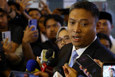 Sudaryono, head of the National Nutrition Agency (BGN), speaks to the press at the agency building in Jakarta on July 22, 2026. 