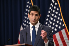 Chair of the Federal Reserve Kevin Warsh holds a news conference at the William McChesney Martin Jr. Federal Reserve Board Building in Washington, DC, on July 29, 2026. 