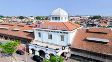 The Semarang Tawang railway station is seen in this undated photo in Semarang, Central Java.