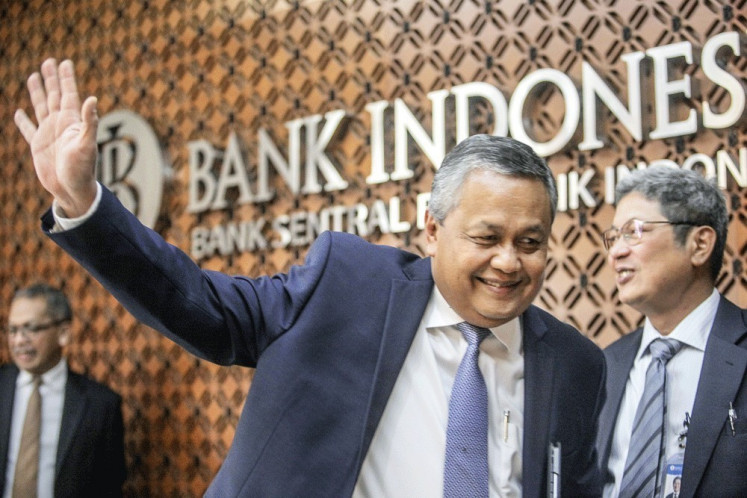 Bank Indonesia Governor Perry Warjiyo (Antara/Muhammad Adimaja)