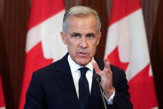 Canadian Prime Minister Mark Carney speaks at a press conference in Ottawa, Ontario, on August 22, 2026 after trade talks with the US collapsed. Carney said his country could not accept US terms for a trade deal,and would slap retaliatory tariffs on steel and dairy products in response to heavy duties imposed by Washington. 