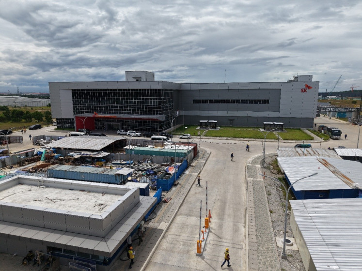 A plasma fractionation plant is pictured in Karawang, West Java in this file photo. The plant is owned by PT SK Plasma Core Indonesia, a joint venture between South Korea&rsquo;s biopharmaceutical company SK Plasma and Indonesia&rsquo;s sovereign wealth fund, the Indonesia Investment Authority (INA). (Images Courtesy of the Indonesia Investment Authority)