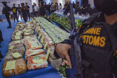 Authorities intercept 800 kg of ketamine in Anambas waters