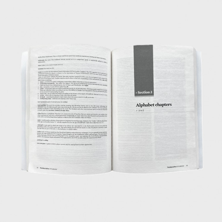 ‘The Jakarta Post Style Book’: Your reference guide to writing with clarity, consistency and cultural accuracy.