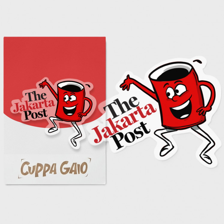 The Jakarta Post Exclusive Cuppa Gaio Pin
