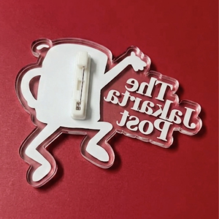 The Jakarta Post Exclusive Cuppa Gaio Pin