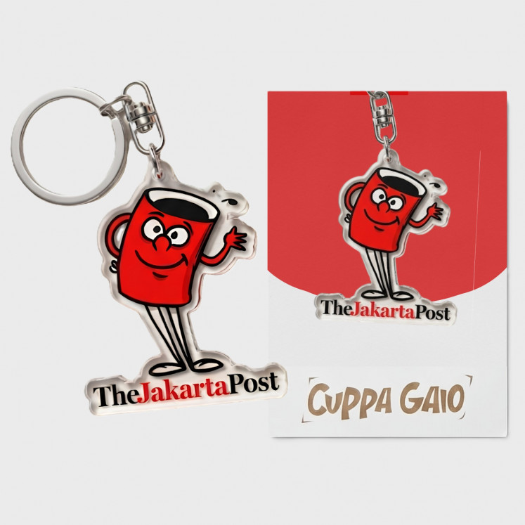 The Jakarta Post Exclusive Cuppa Gaio Keychain
