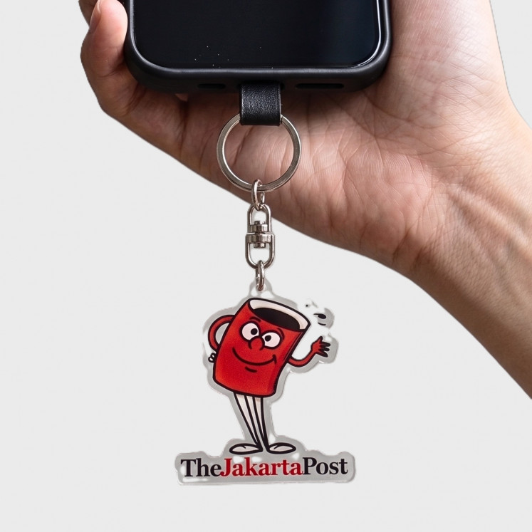 The Jakarta Post Exclusive Cuppa Gaio Keychain