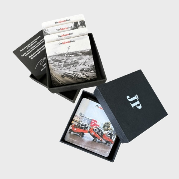The Jakarta Post Exclusive Coaster
